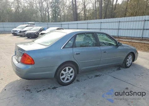 2002 Toyota Avalon Xl из США, поврежденный, VIN 4T1BF28B82U251025